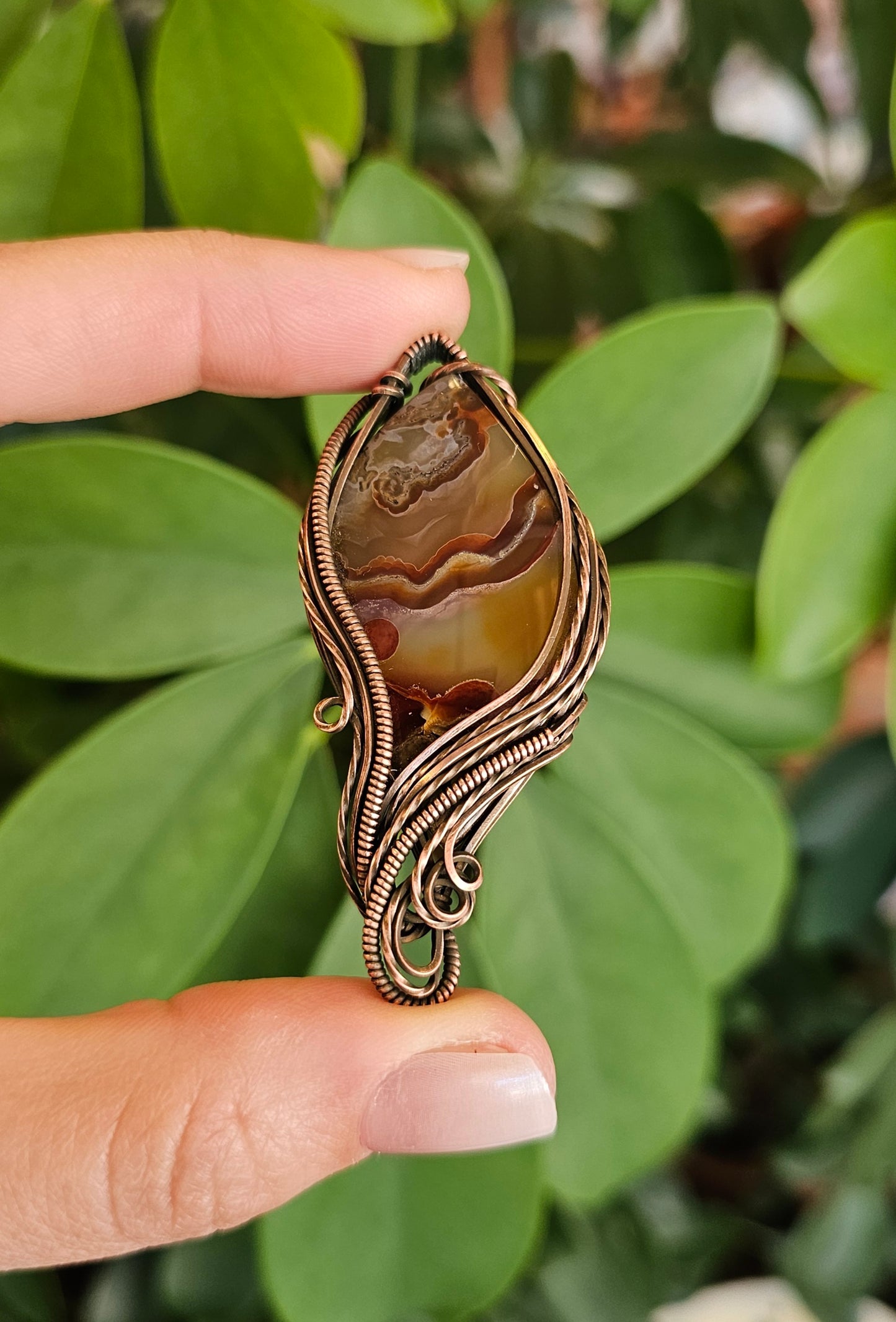 Carnelian Agate Pendant