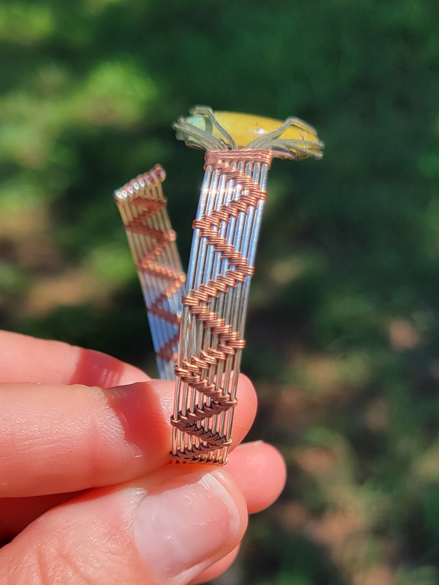 Green Turquoise Cuff