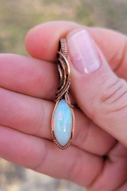 Ethiopian Opal Pendant #3