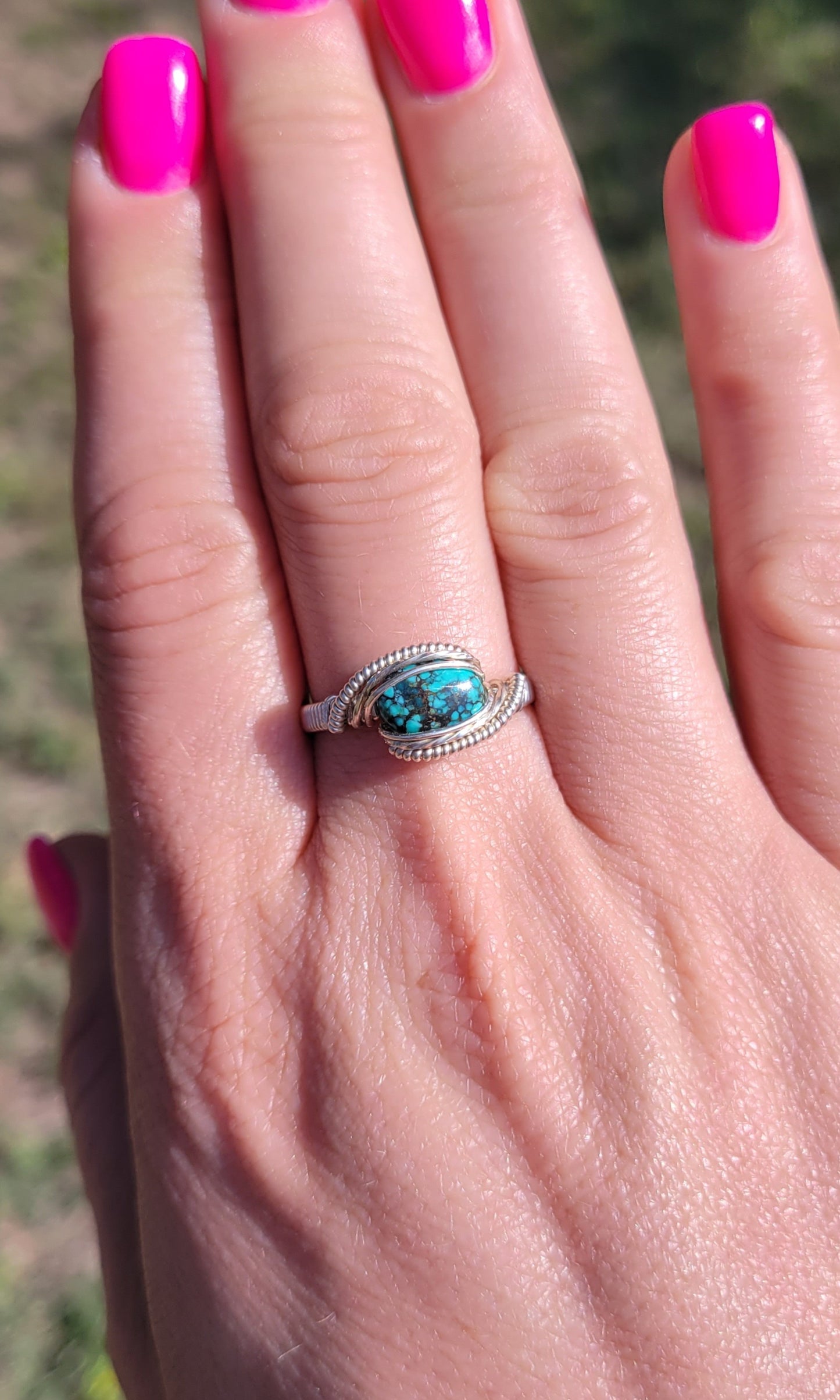 Tibetan Turquoise Ring #2