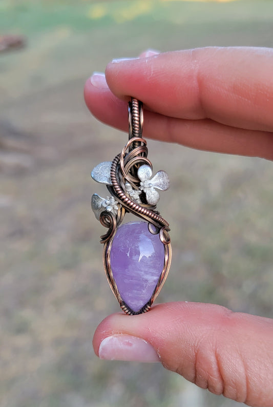 Light Purple Amethyst Pendant