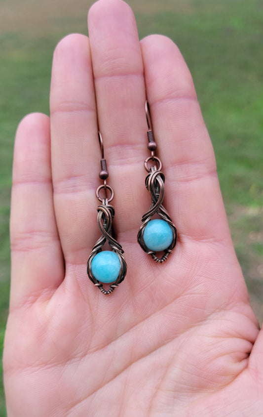 Amazonite Earrings
