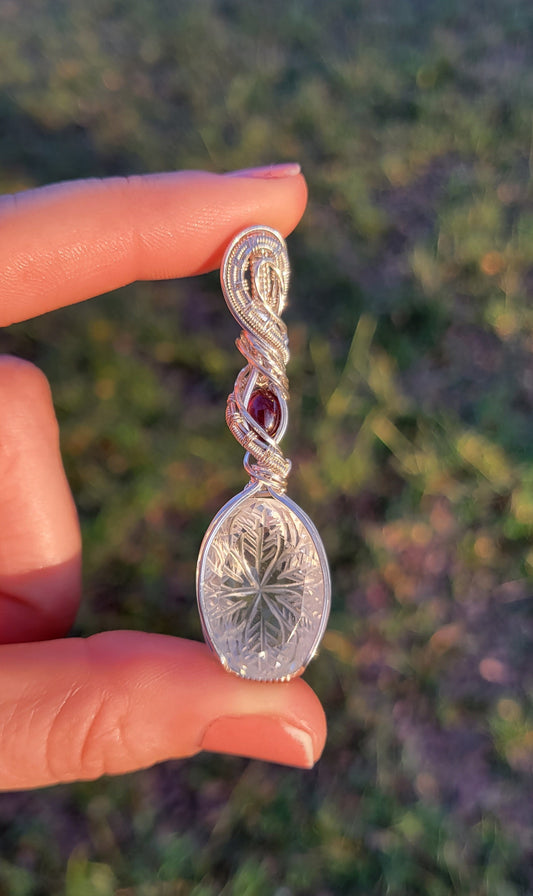 Intaglio Carved Pendant #1