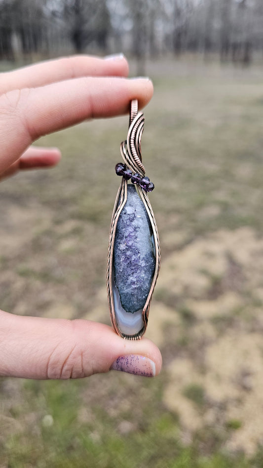 Brazilian Amethyst Pendant #2