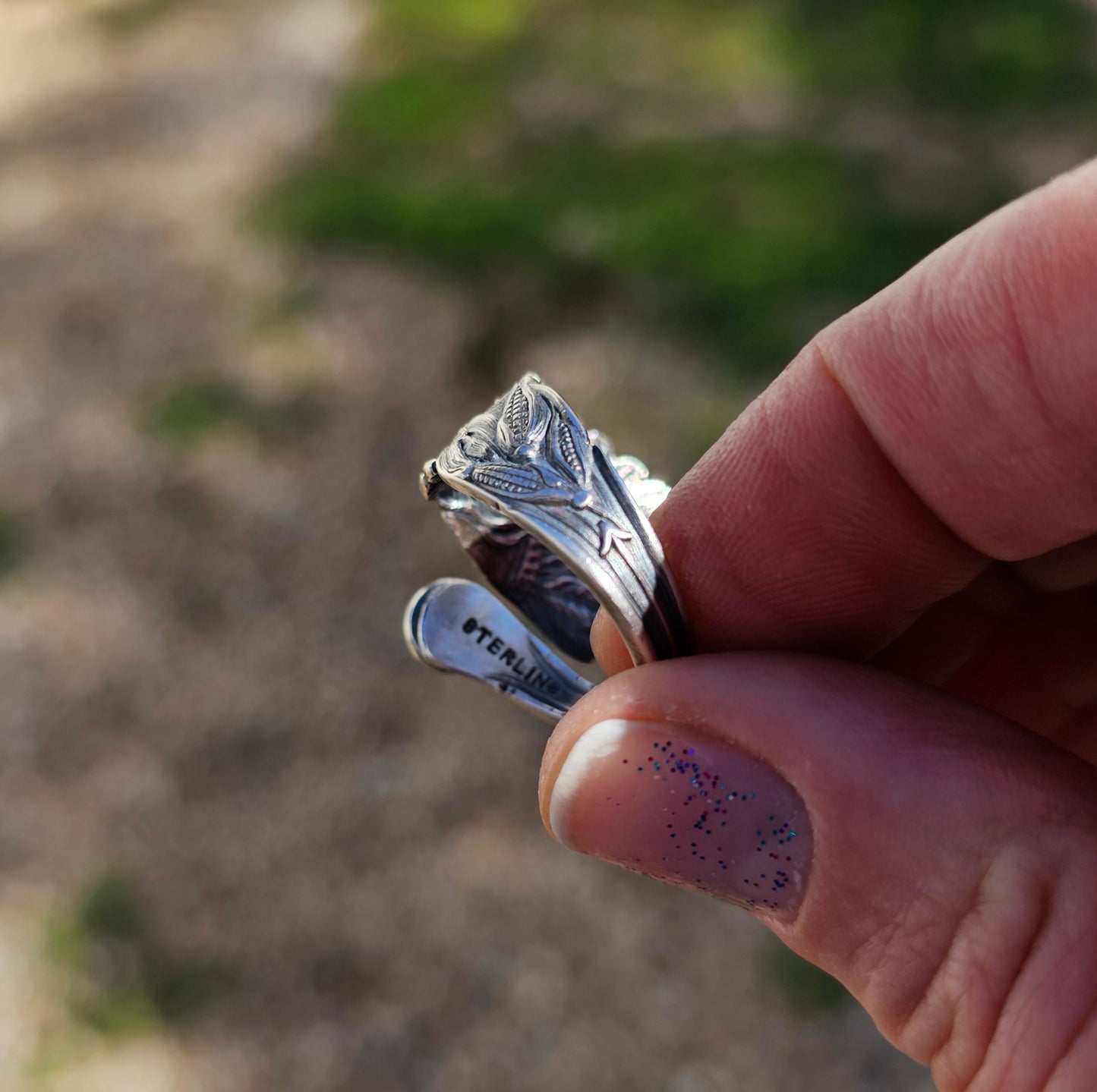 Sterling Silver Spoon Rings
