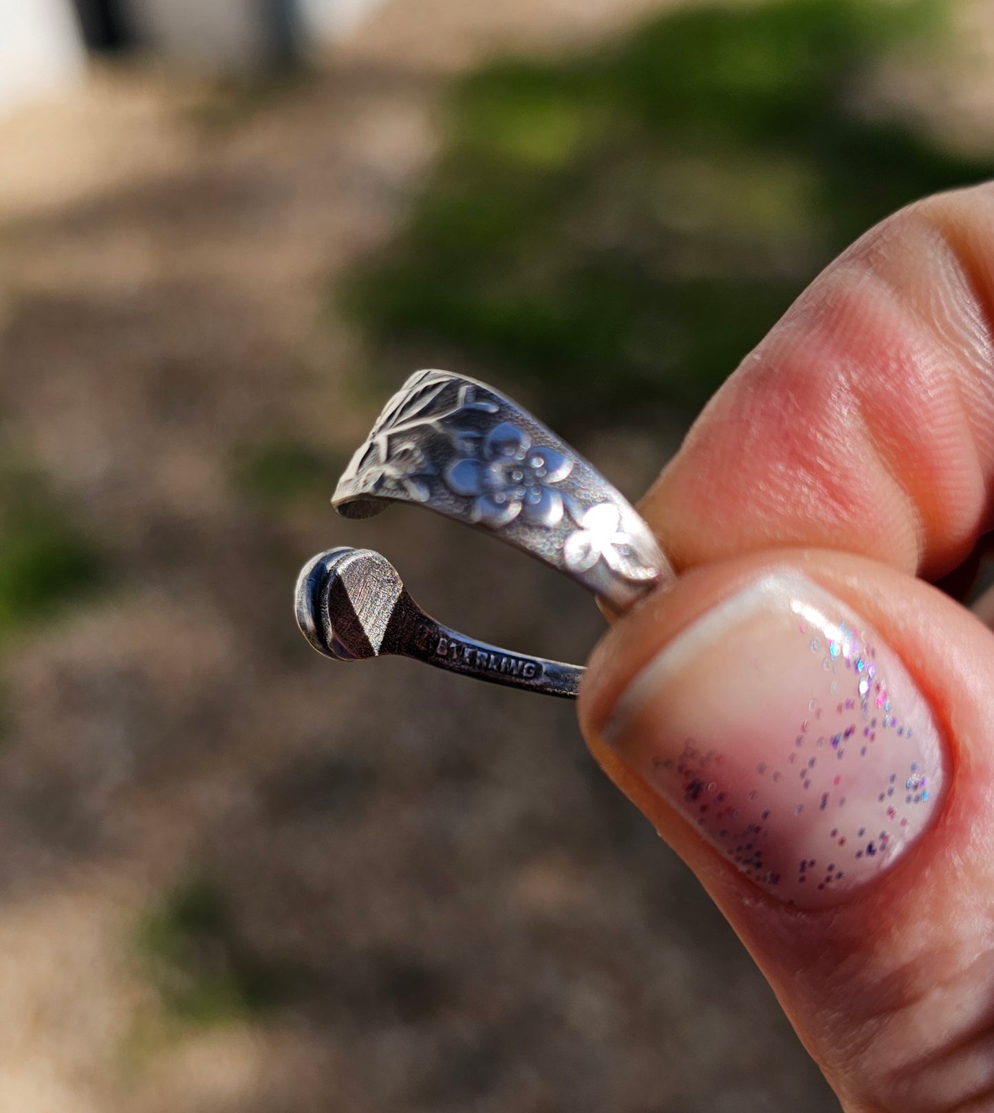 Sterling Silver Spoon Rings