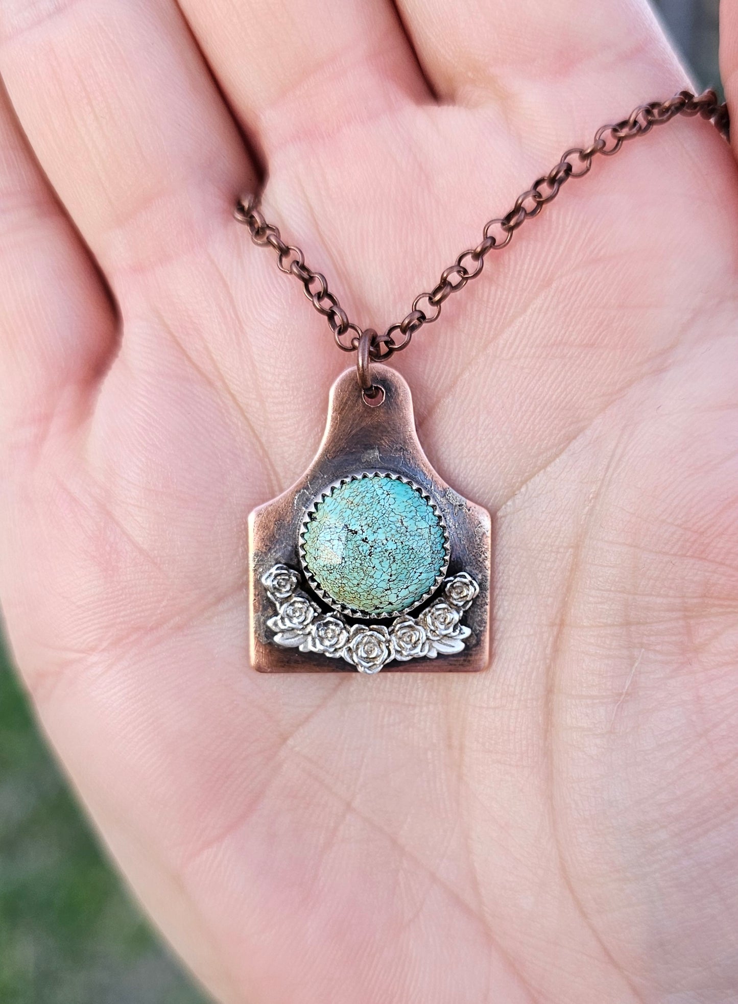 Cow Tag Pendant