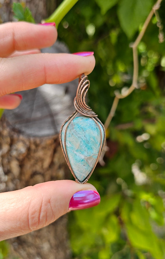 Amazonite Pendant