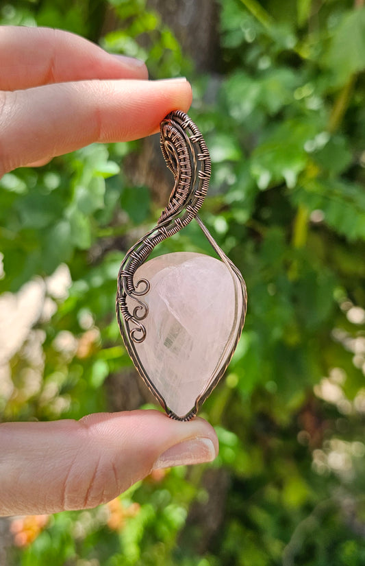 Rose Quartz Pendant