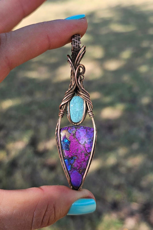 Purple Mojave Pendant